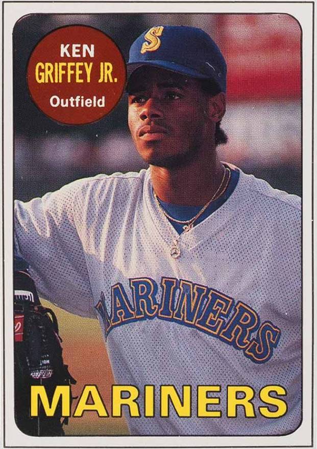 1990 Baseball Cards Magazine Repli-Cards Ken Griffey Jr. #37 Baseball Card