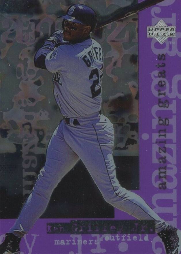 1998 Upper Deck Amazing Greats Ken Griffey Jr. #AG1 Baseball Card