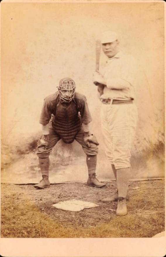 1887 Kalamazoo Bats Cabinets Milligan/Townsend #31-2 Baseball Card