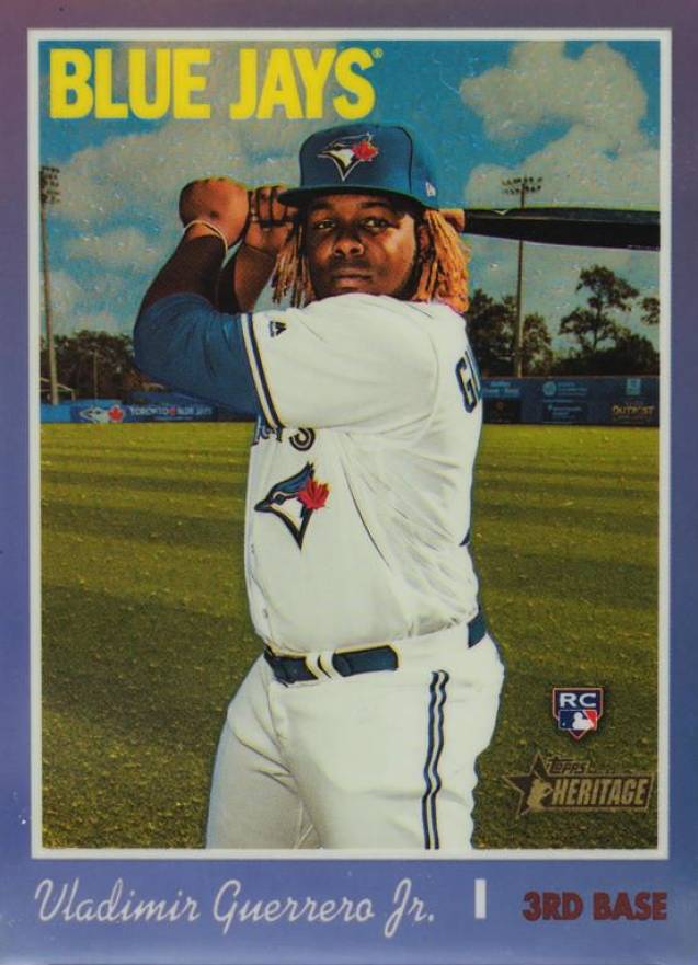 2019 Topps Heritage Vladimir Guerrero Jr. #504 Baseball Card