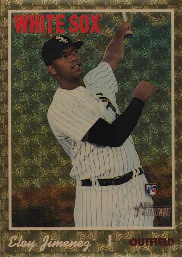 2019 Topps Heritage Eloy Jimenez #516 Baseball Card