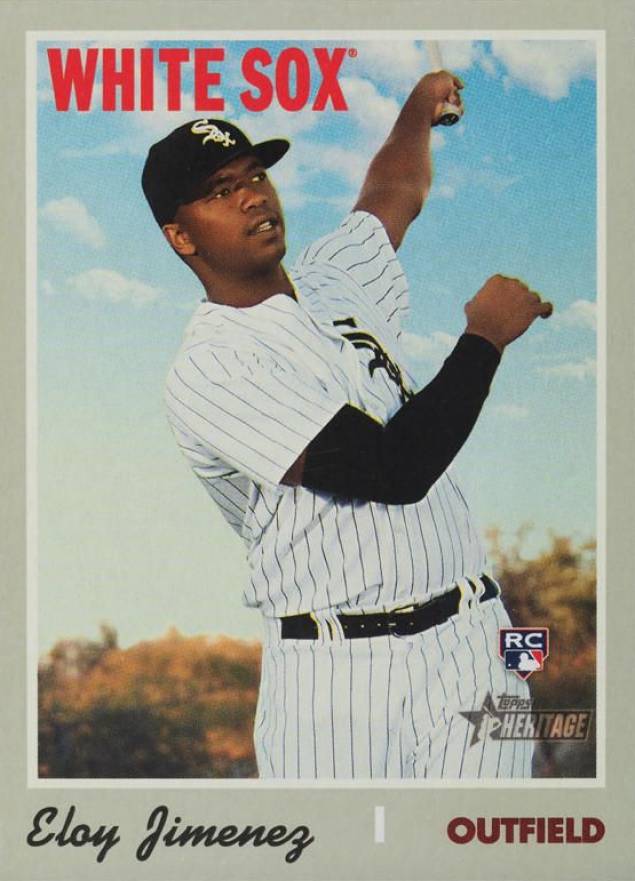 2019 Topps Heritage Eloy Jimenez #516 Baseball Card