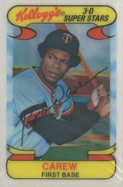 1978 Kellogg's Rod Carew #29 Baseball Card