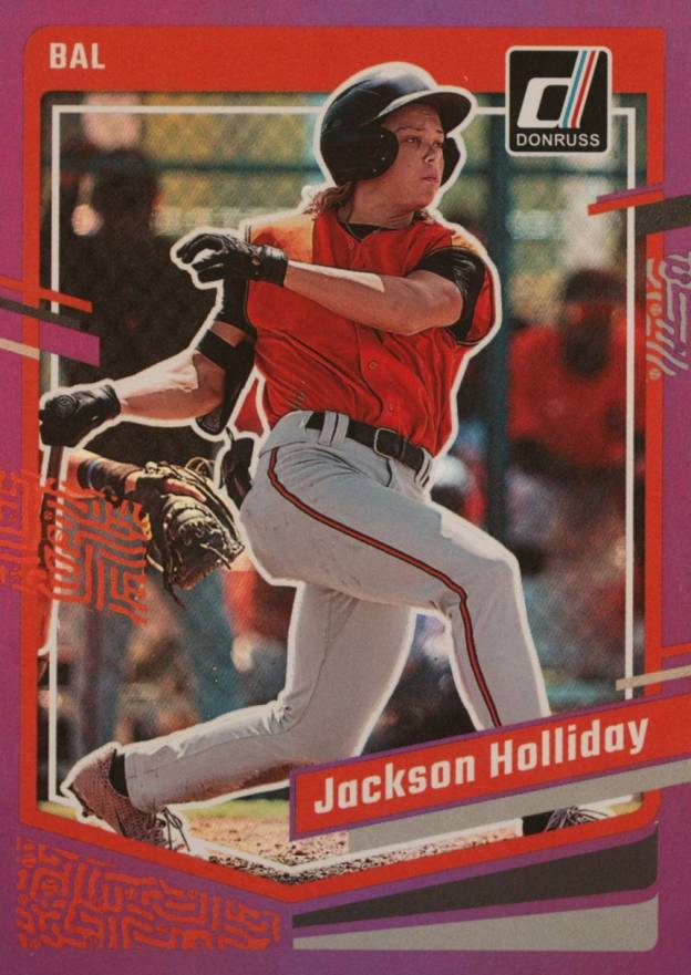 2023 Panini Donruss Jackson Holliday #93 Baseball Card