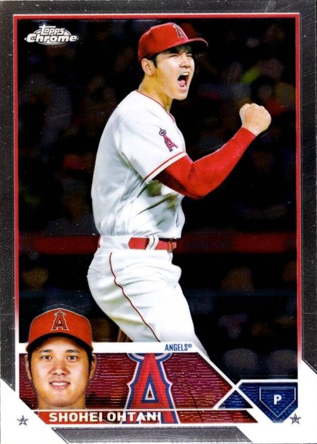 2023 Topps Chrome Shohei Ohtani #17 Baseball Card