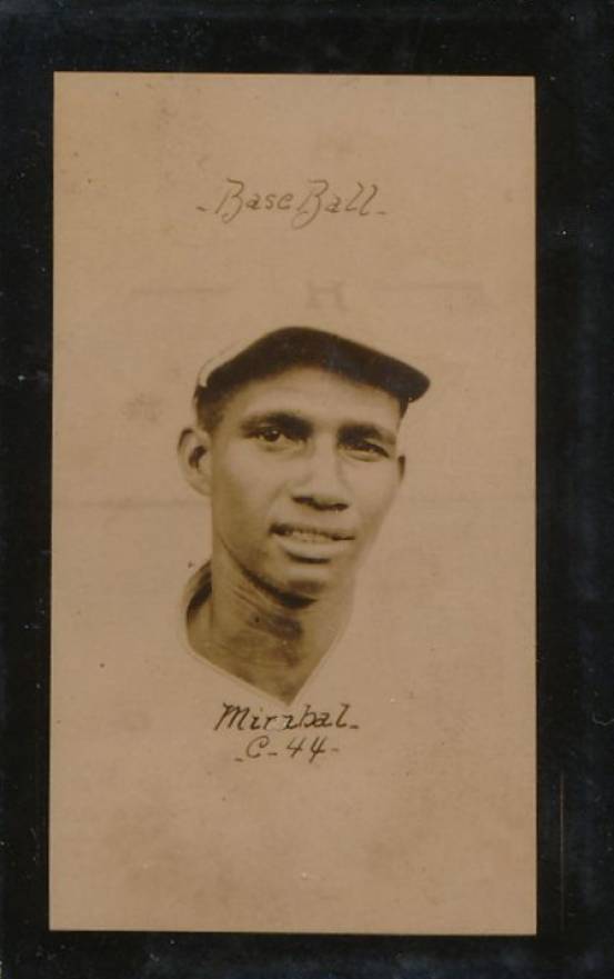 1923 Nacionales Cigarros Juanelo Mirabal #C44 Baseball Card