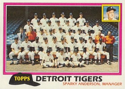 1981 Topps Detroit Tigers #666 Baseball Card