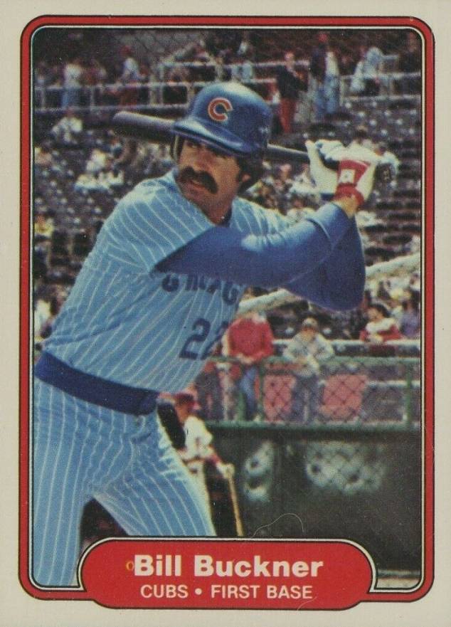 1982 Fleer Bill Buckner #589 Baseball Card