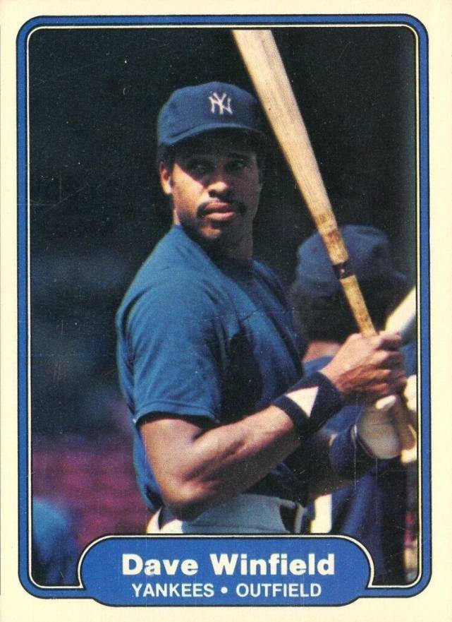 1982 Fleer Dave Winfield #56 Baseball Card