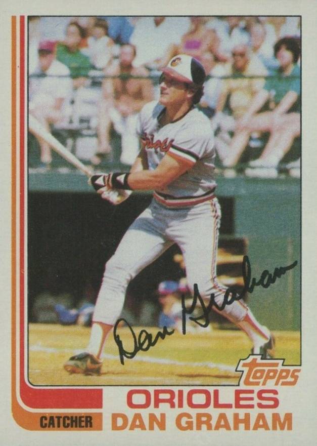 1982 Topps Dan Graham #37 Baseball Card