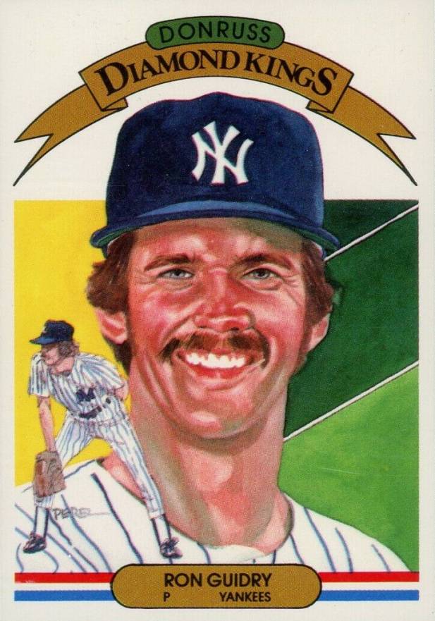 1983 Donruss Ron Guidry #17 Baseball Card