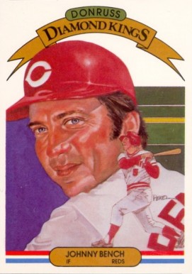 1983 Donruss Johnny Bench #22 Baseball Card