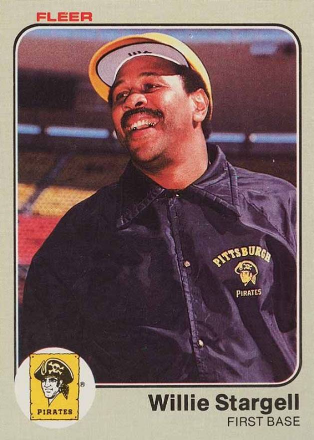 1983 Fleer Willie Stargell #324 Baseball Card