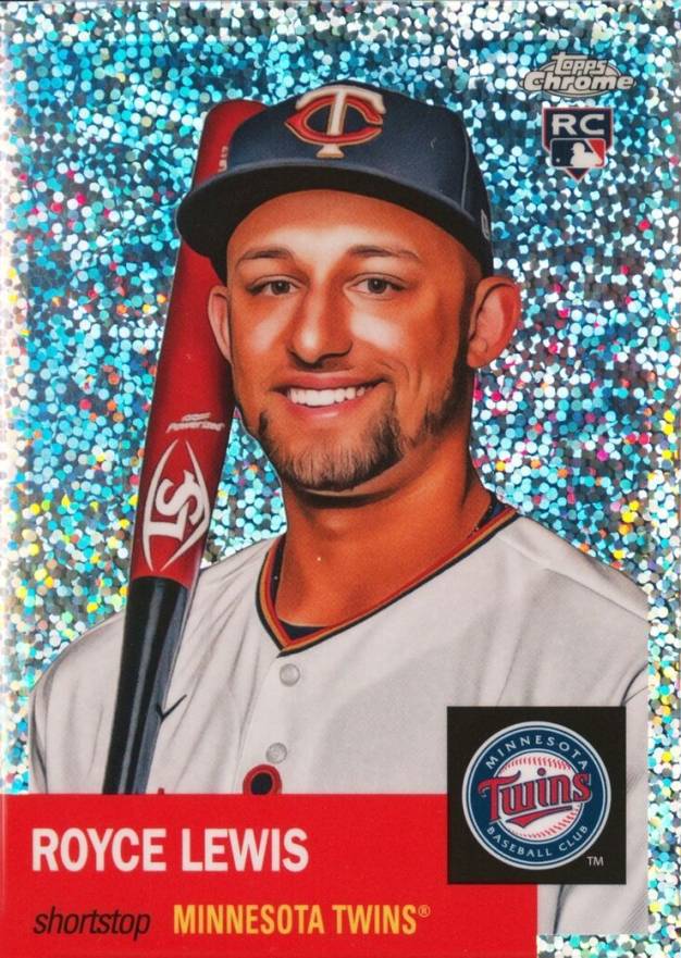 2022 Topps Chrome Platinum Anniversary Royce Lewis #20 Baseball Card