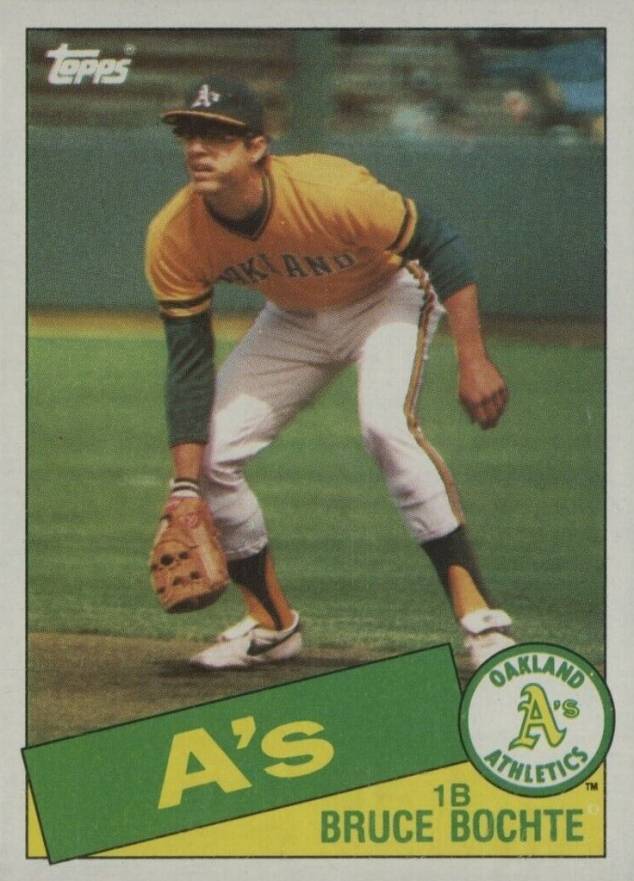 1985 Topps Bruce Bochte #632 Baseball Card