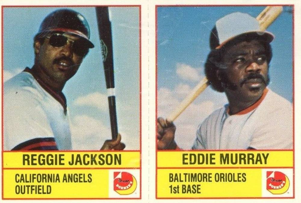 1986 Dorman's Cheese Jackson/Murray # Baseball Card