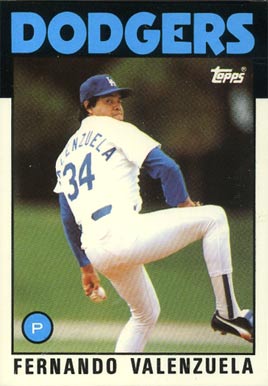 1986 Topps Tiffany Fernando Valenzuela #630 Baseball Card