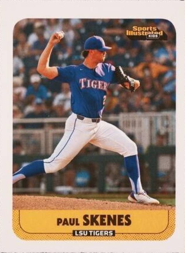 2023 S.I. for Kids Paul Skenes #1091 Baseball Card