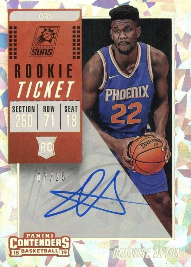 2018 Panini Contenders  DeAndre Ayton #102 Basketball Card