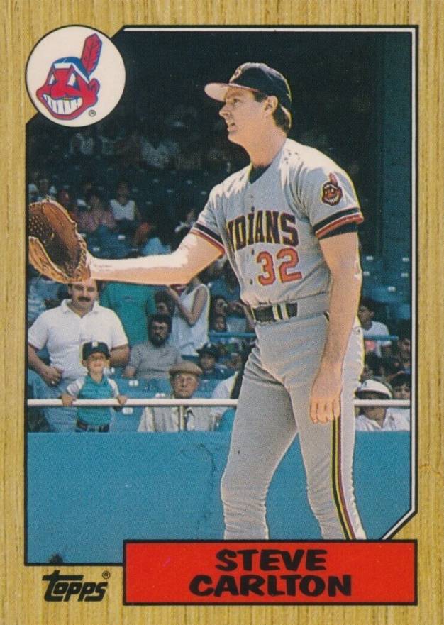 1987 Topps Traded Steve Carlton #19T Baseball Card