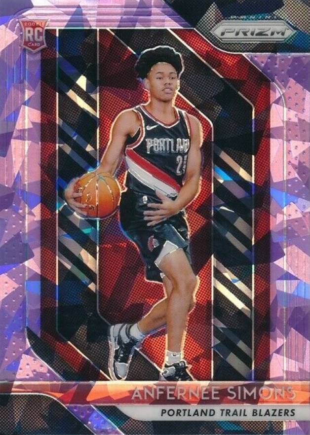 2018 Panini Prizm Anfernee Simons #61 Basketball Card