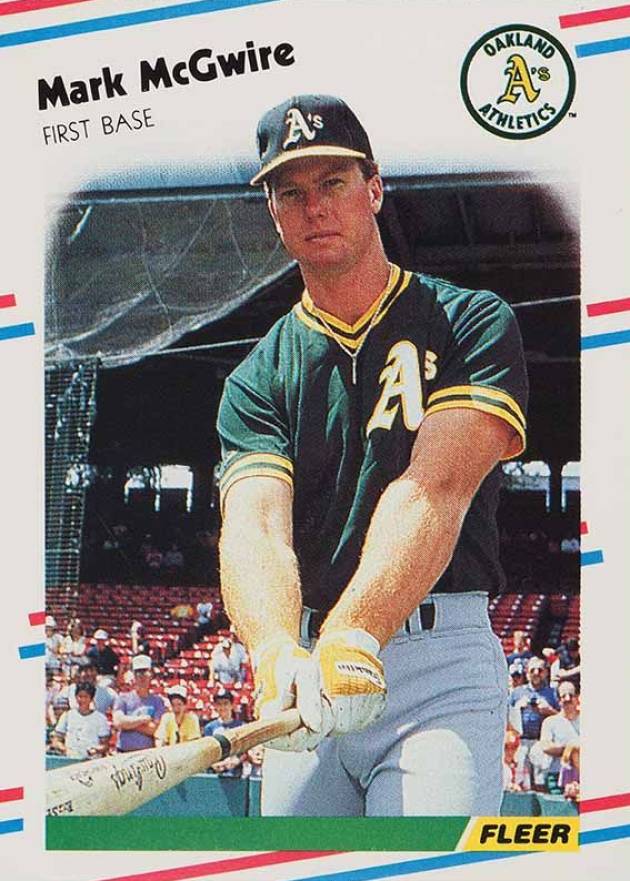 1988 Fleer Mark McGwire #286 Baseball Card