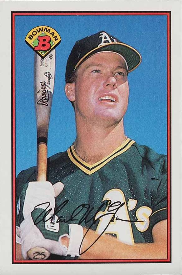 1989 Bowman Mark McGwire #197 Baseball Card