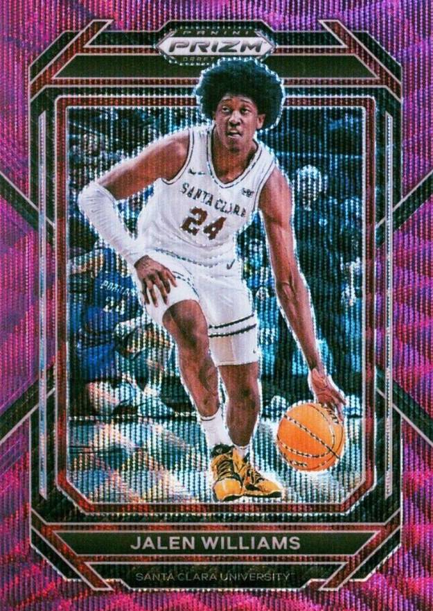 2023 Panini Prizm Draft Picks Jalen Williams #88 Basketball Card