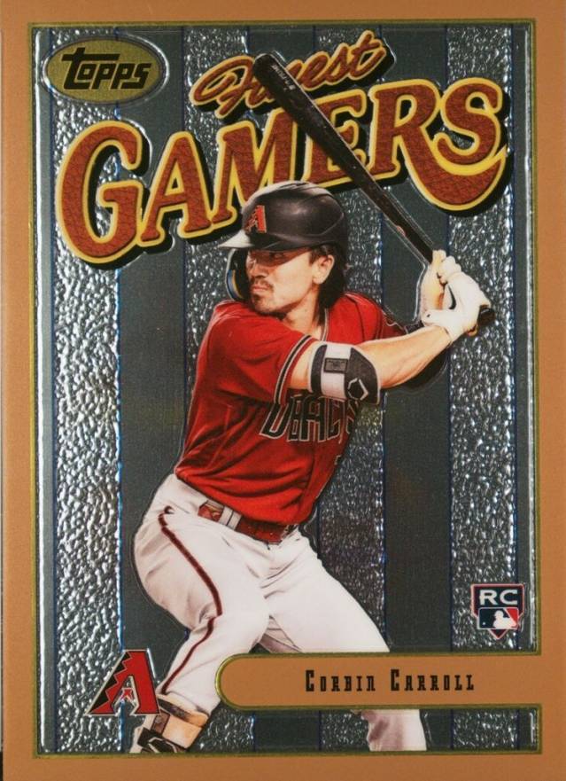 2023 Topps Finest Flashbacks Corbin Carroll #14 Baseball Card