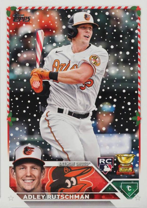 2023 Topps Holiday Adley Rutschman #H50 Baseball Card