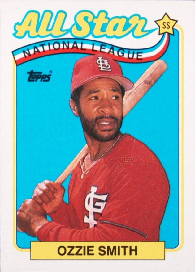 1989 Topps Ozzie Smith #389 Baseball Card