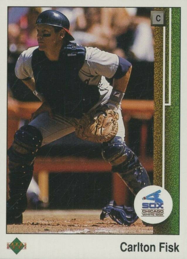 1989 Upper Deck Carlton Fisk #609 Baseball Card