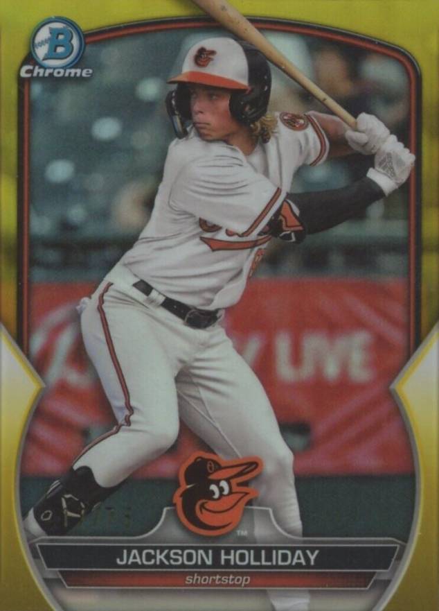 2023 Bowman Draft Jackson Holliday #BDC118 Baseball Card