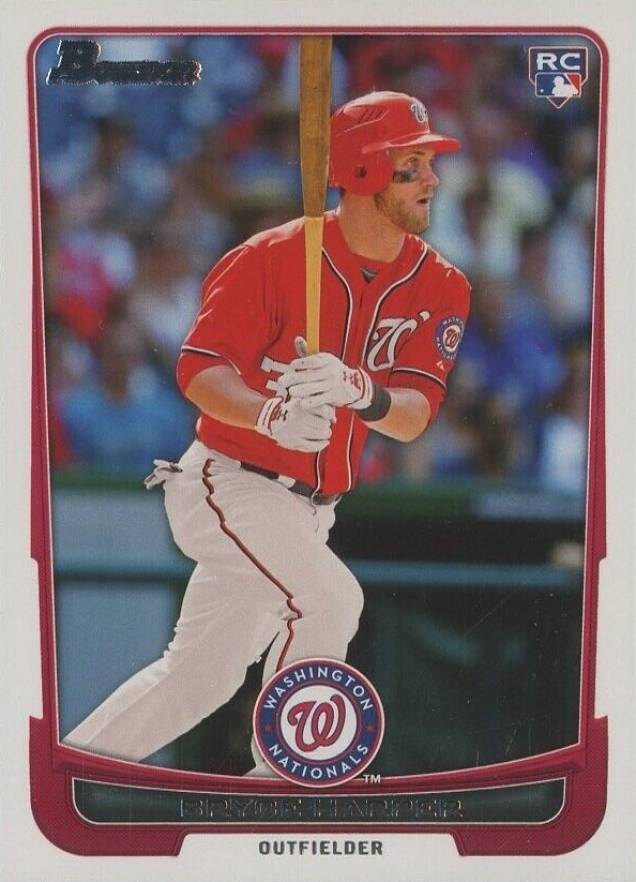 2012 Bowman Draft Bryce Harper #10 Baseball Card