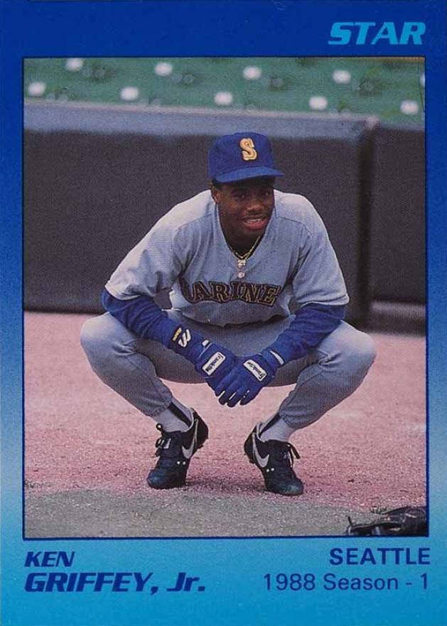 1989 Star Griffey Jr. Ken Griffey Jr. #4 Baseball Card