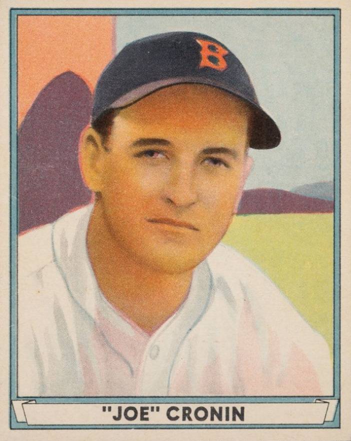 1941 Play Ball Joe Cronin #15 Baseball Card