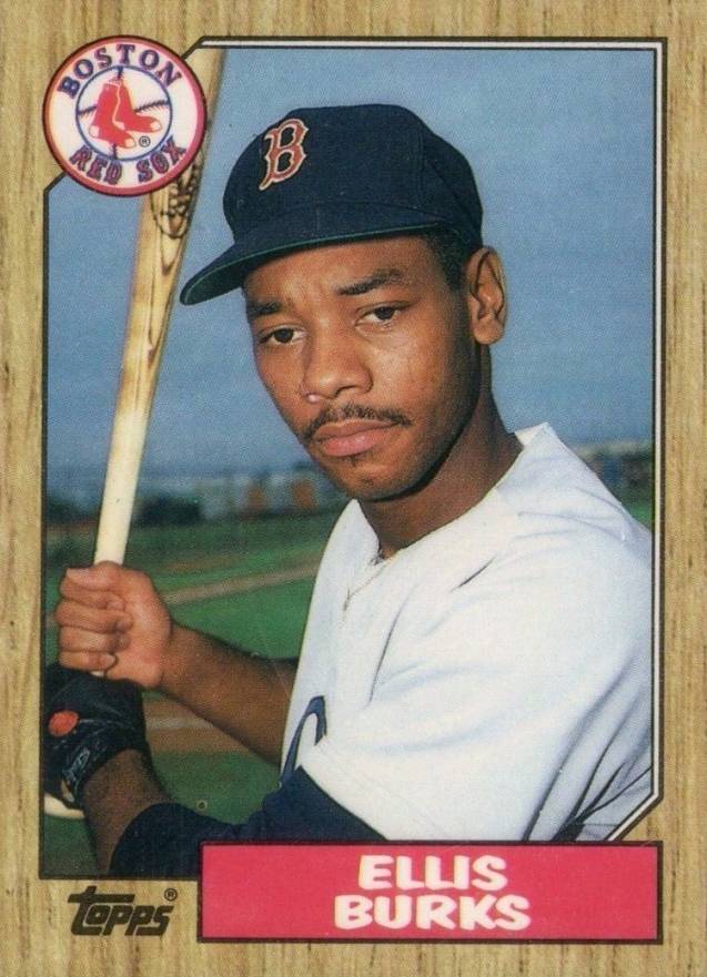 1987 Topps Traded Tiffany Ellis Burks #14T Baseball Card