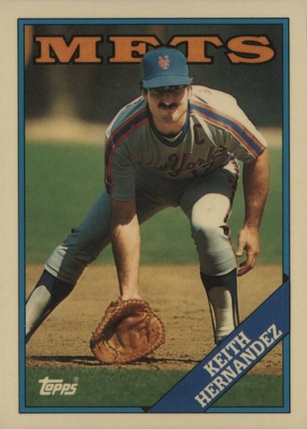 1988 Topps Tiffany Keith Hernandez #610 Baseball Card