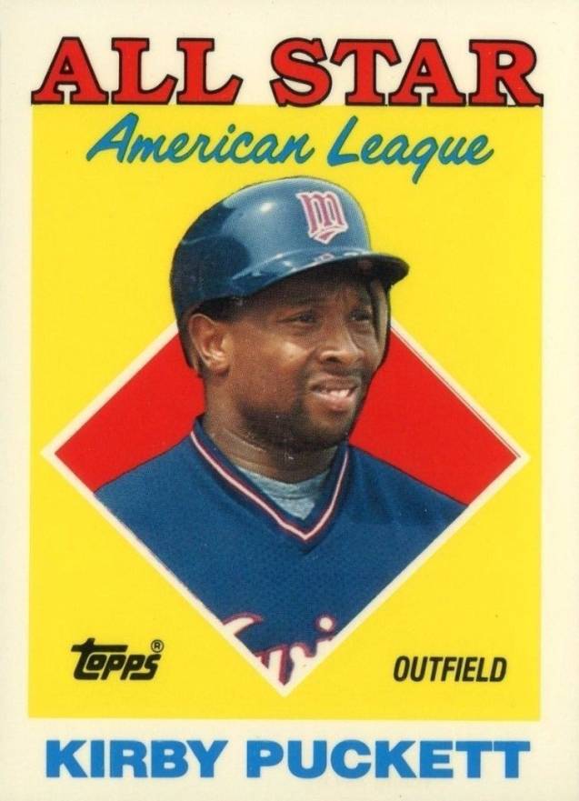 1988 Topps Tiffany Kirby Puckett #391 Baseball Card