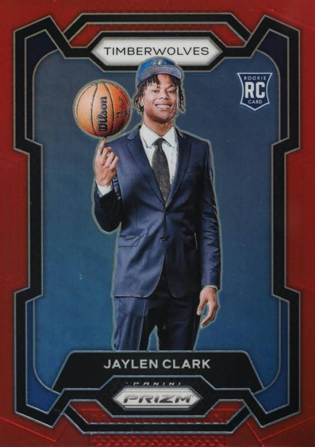 2023 Panini Prizm Jaylen Clark #166 Basketball Card