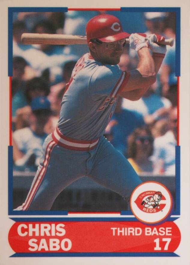 1989 Score Young Superstar Series 1 Chris Sabo #10 Baseball Card