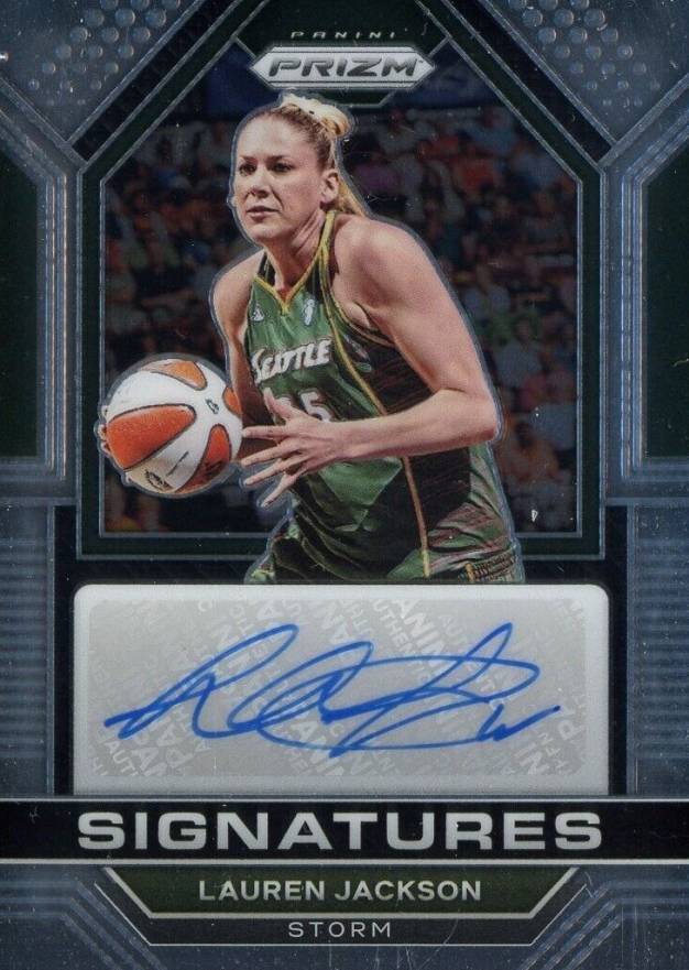 2023 Panini Prizm WNBA Signatures Lauren Jackson #SGLJK Basketball Card