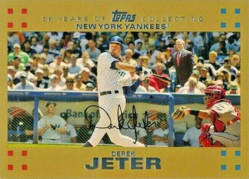 2007 Topps Derek Jeter #40 Baseball Card