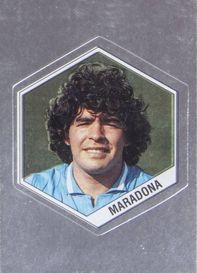 1986 Panini Supersport Italian Diego Maradona # Other Sports Card