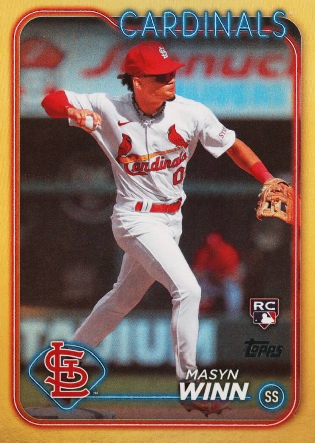 2024 Topps Masyn Winn #480 Baseball Card