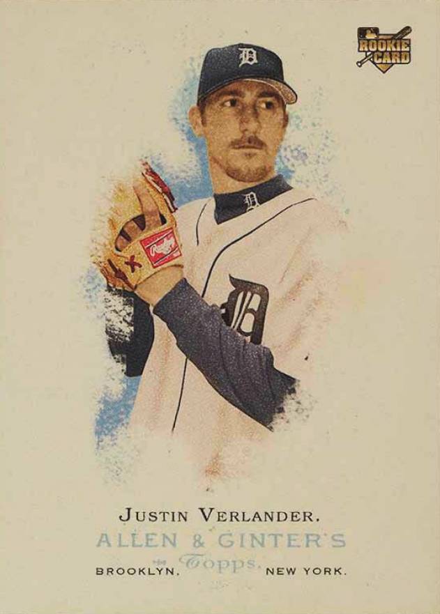 2006 Topps Allen & Ginter Justin Verlander #74 Baseball Card