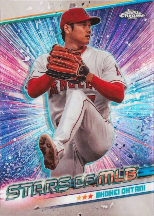 2024 Topps Stars of MLB Chrome Shohei Ohtani #CSMLB21 Baseball Card