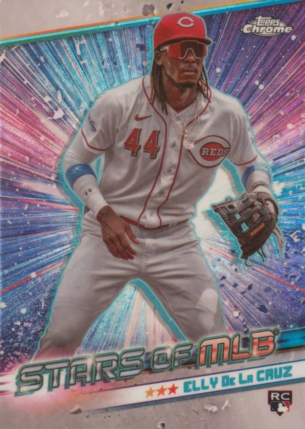 2024 Topps Stars of MLB Chrome Elly de La Cruz #CSMLB23 Baseball Card