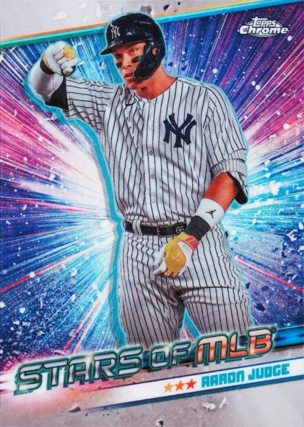 2024 Topps Stars of MLB Chrome Aaron Judge #CSMLB13 Baseball Card