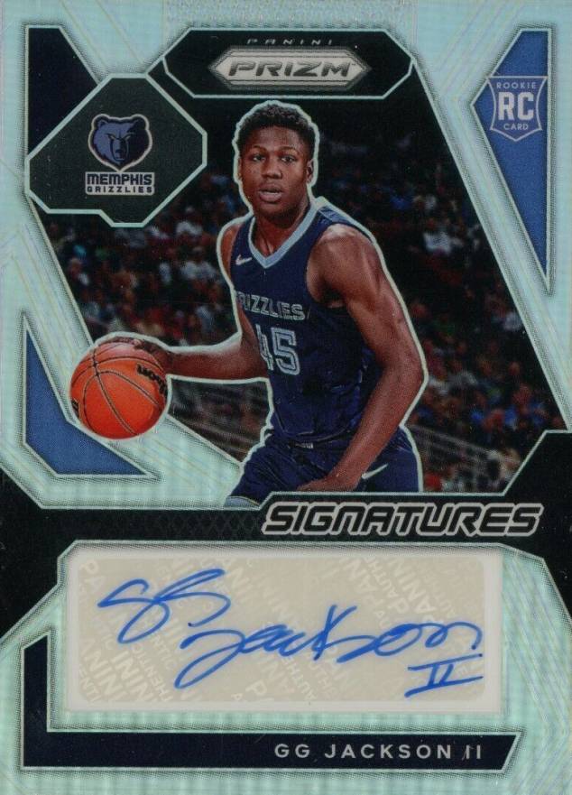 2023 Panini Prizm Rookie Signatures GG Jackson II #RSIGGJ Basketball Card